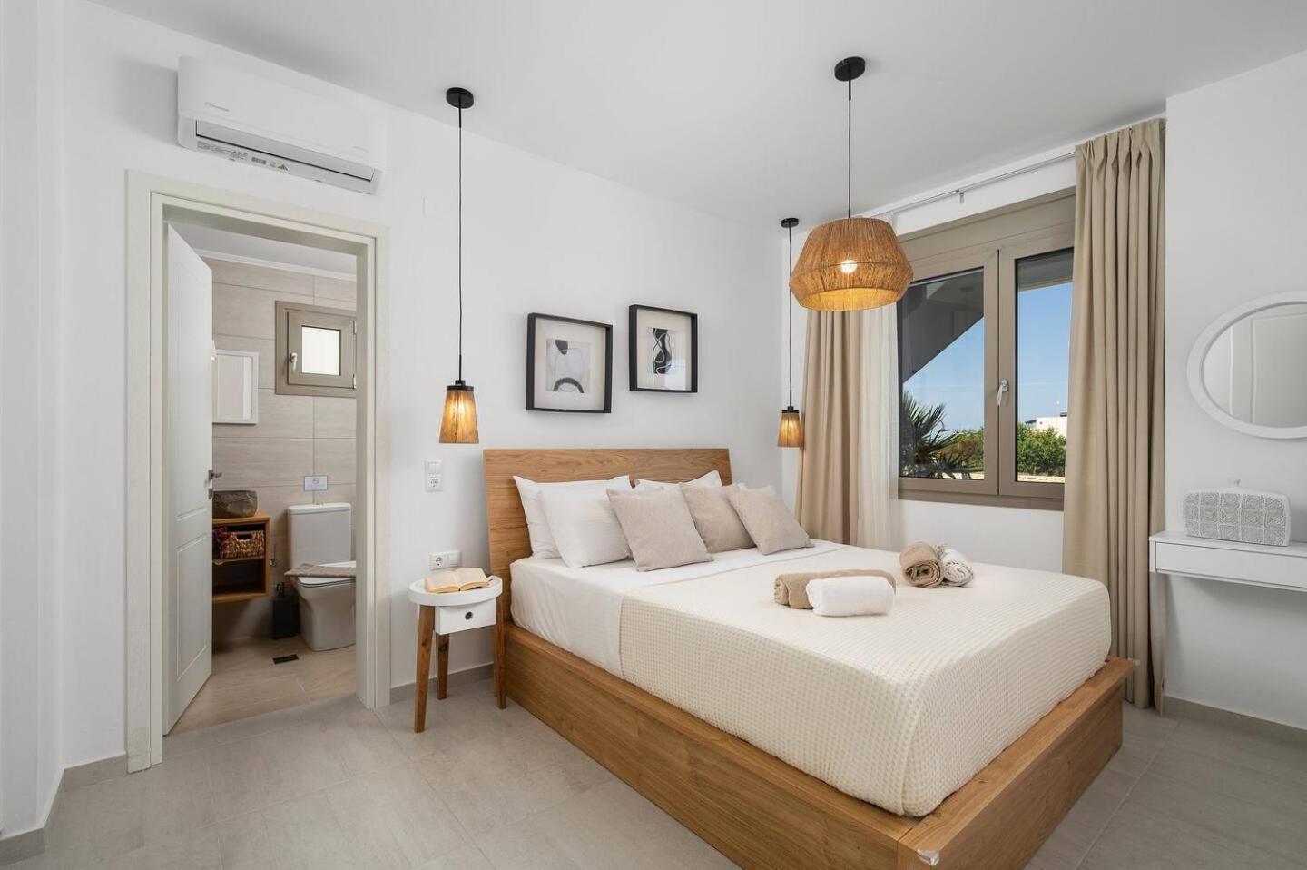 Ammokrinos Luxury Homes,150M From The Beach Kalamaki (Heraklion) Exterior foto