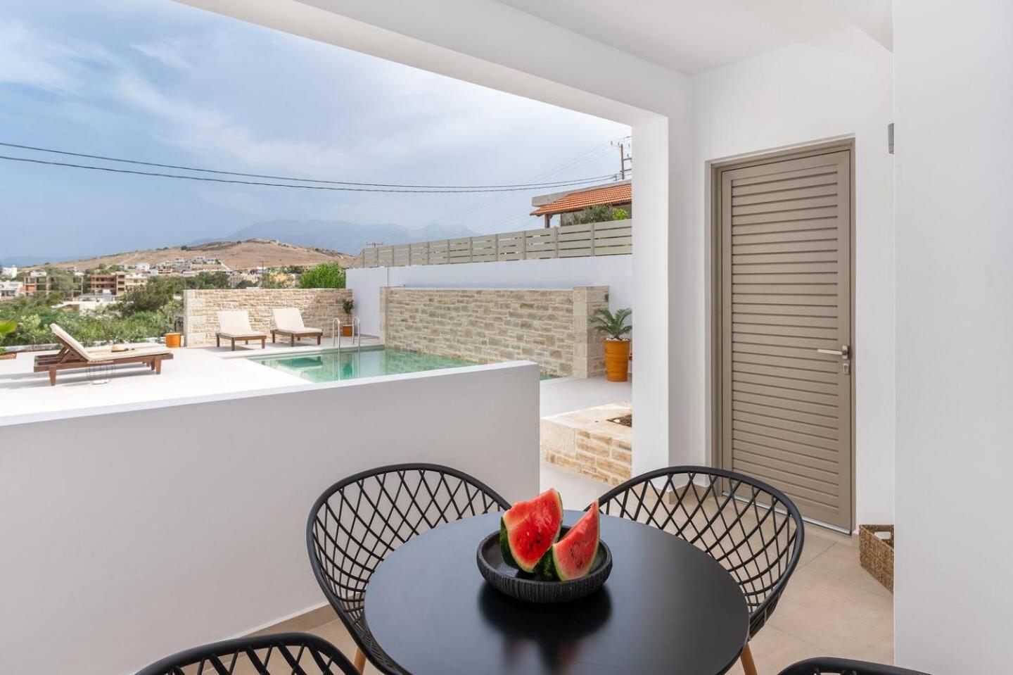 Ammokrinos Luxury Homes,150M From The Beach Kalamaki (Heraklion) Exterior foto