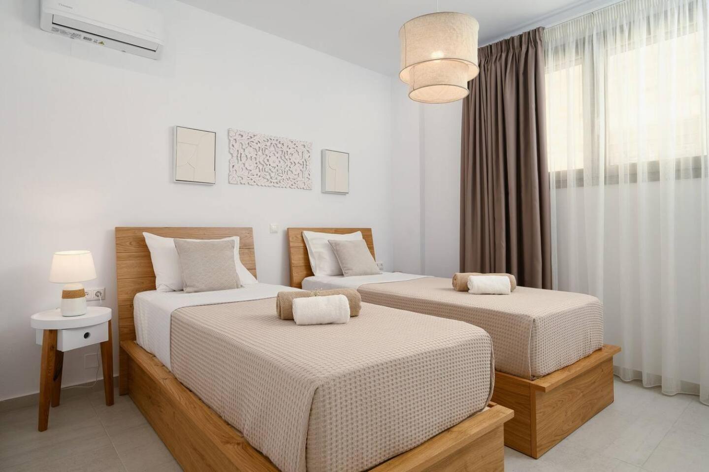 Ammokrinos Luxury Homes,150M From The Beach Kalamaki (Heraklion) Exterior foto