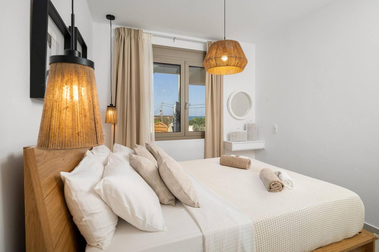 Ammokrinos Luxury Homes,150M From The Beach Kalamaki (Heraklion) Exterior foto