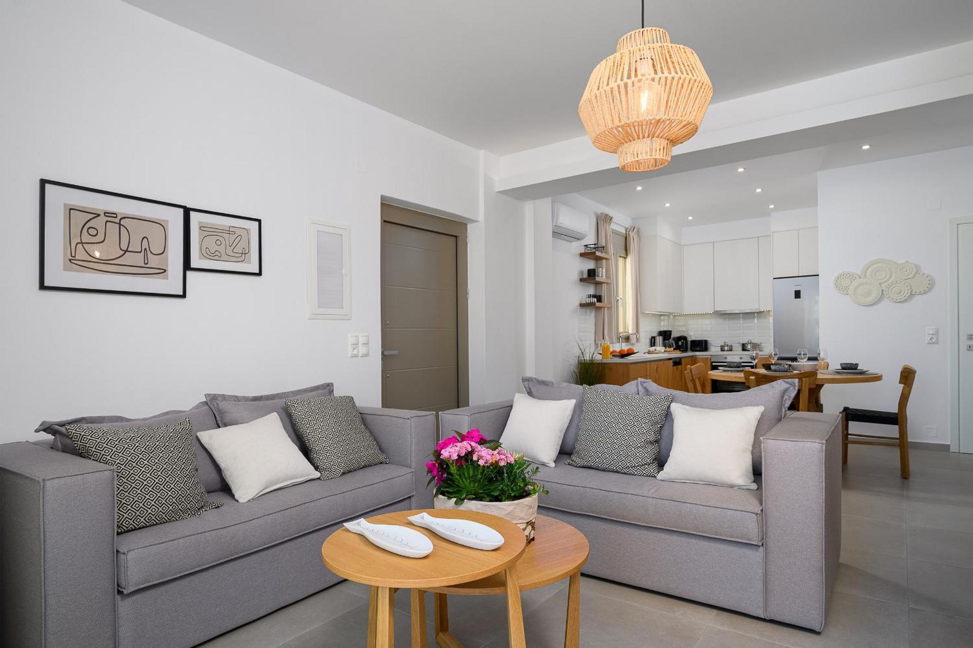 Ammokrinos Luxury Homes,150M From The Beach Kalamaki (Heraklion) Exterior foto