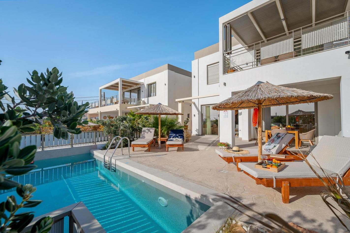 Ammokrinos Luxury Homes,150M From The Beach Kalamaki (Heraklion) Exterior foto