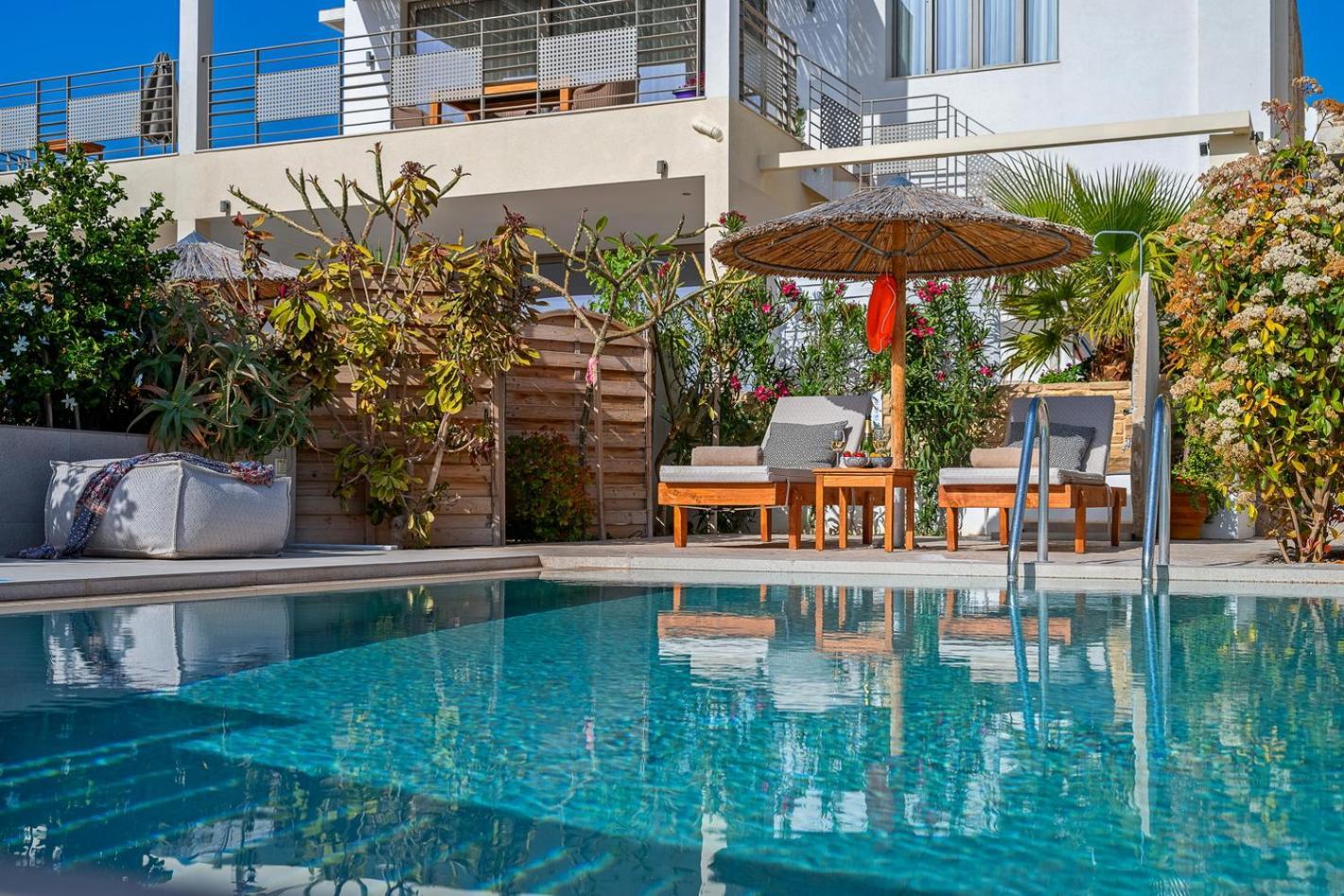 Ammokrinos Luxury Homes,150M From The Beach Kalamaki (Heraklion) Exterior foto