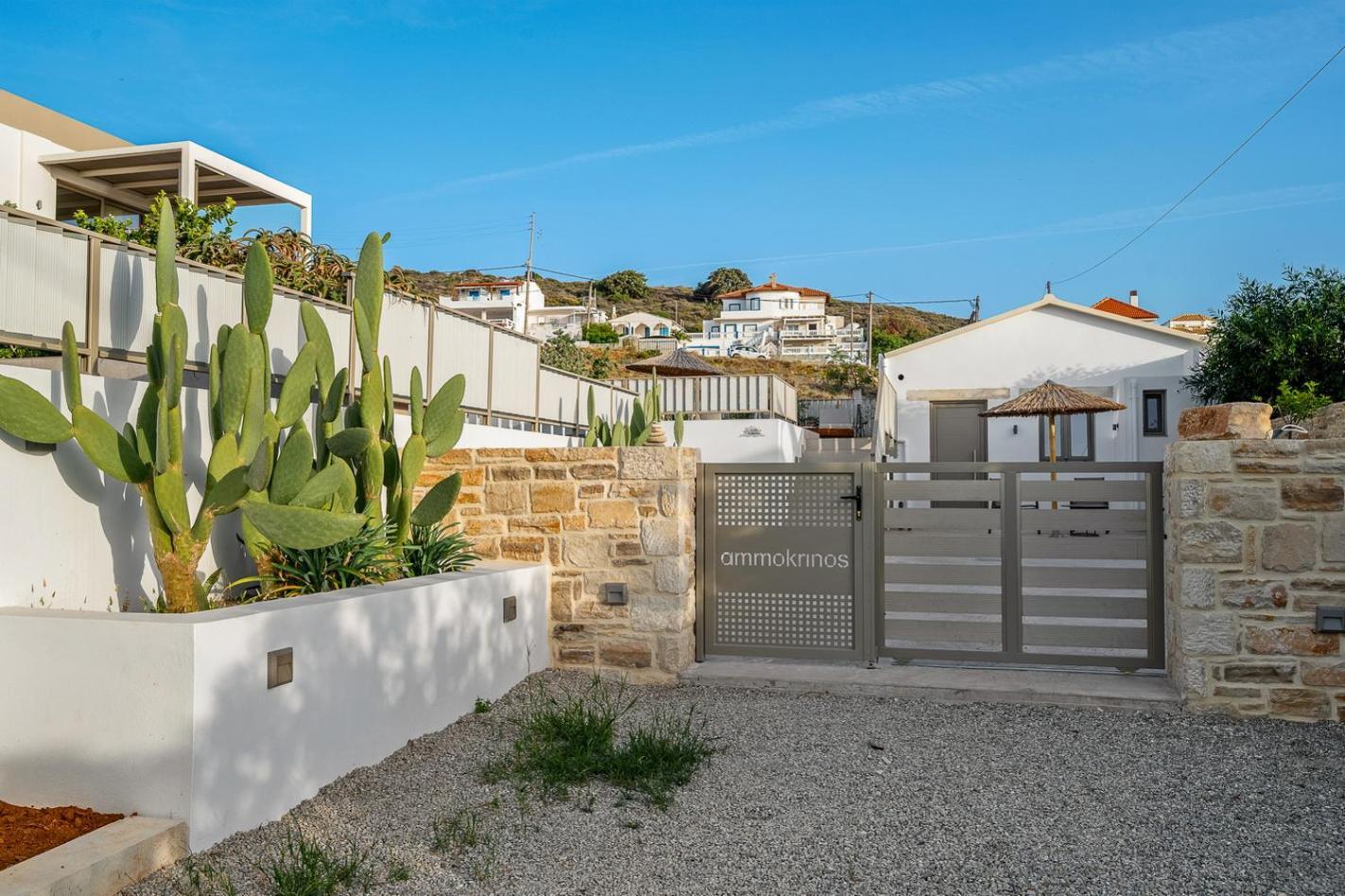 Ammokrinos Luxury Homes,150M From The Beach Kalamaki (Heraklion) Exterior foto